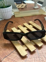 نظارة بربري أسود كامل