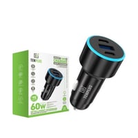 شاحن سيارة بقوة 60 واط شركة Tenplus