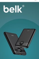 بطاريه متنقله 10000Amh محمول وخفيف شركة belk