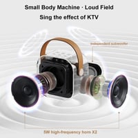 مكبر الصوت لا سلكي متنقل كاريوكي شركة belk