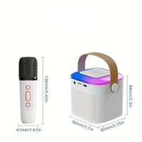 سماعة اسبكر صغير كاريوكي مع مايك