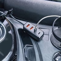 شاحن على ولاعة السيارة، شاحن شركة belk سريع، اسود،...