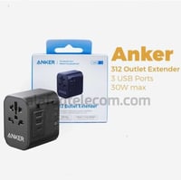 راس شاحن عالمي بقوة 30 واط شركة انكر