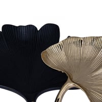 طبق زينة ذهبي فاخر Gingko