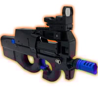 رشاش بلاستر مع سكوب المحترفين P90