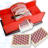 آلة خلط الأوراق اليدوية