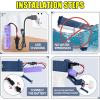 مسدس مائي كهربائي