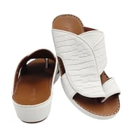 نعال إيطالي فاخر طبي - أبيض