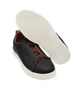 حذاء كاجوال جلد - أسود