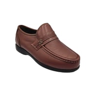 حذاء طبي إيطالي - اللون بني فاتح