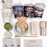 المجموعة المتكاملة ابيض منقط اسود