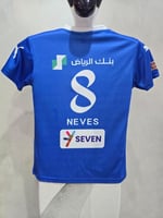 تيشيرت نادي الهلال ازرق شبابي رقم 8 بنجلاديشي