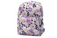 تولي الزهور البنفسجية طقم شنطة ظهر ( 4 قطع )