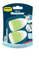 2 في 1 براية مع مساحة