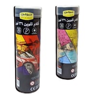 تولي الوان خشبيه 36 لون