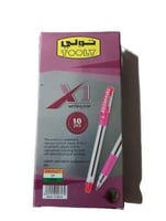 تولي قلم وردي 10 حبات