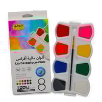 تولي ألوان مائية أقراص