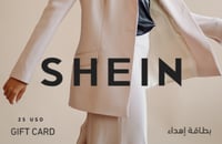 بطاقة شي إن 25 دولار