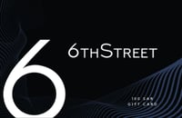 بطاقة 6 ستريت المتجر السعودي 100 ريال