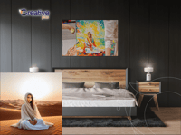 نحول الملامح الى لوحة فنية جميلة باستخدام ادوات ال...