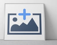 طباعة اللوحة حسب الصورة المرفوعة من العميل