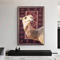 لوحة ابل السجاد