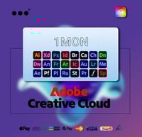 اشتراك أدوبي كرييتف كلاود شهر | Adobe Creative Clo...