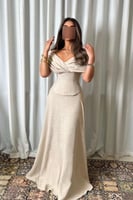 فستان ناعم بستايل كورسيه