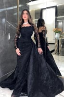 فستان سهرة من الدانتيل