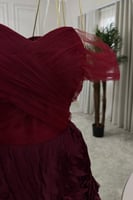 فستان سهرة عودي من التل