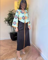 جلابية كاجول بتصميم ناعم