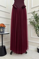 فستان برغاندي ناعم