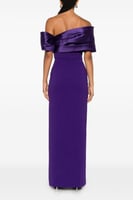 فستان ليلكي ناعم بتفاصيل انيقة