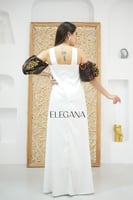 جلابية انيقة باللون الابيض