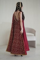 جلابية فخمة باللون العودي