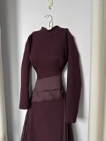 فستان سهرة ناعم بتصميم ناعم