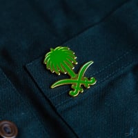 بروش سيفين ونخلة