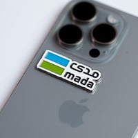 ملصق معدني مدى