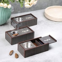 عرض 3 مباخر أنيقة