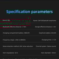 سماعة العاب لاسلكية GW10-W من بيفا