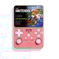 جهاز ألعاب محمول RG36 بسعة 64 جيجابايت - وردي