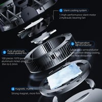 مروحة تبريد الجوال بيفا HB5 بتقنية التبريد المائي