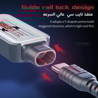 ادابتر GS2 تايب سي بلكستون 3 منافذ