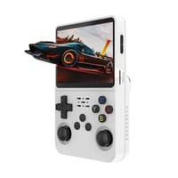 جهاز ألعاب محمول RG36 بسعة 64 جيجابايت - أبيض