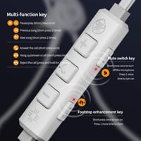 سماعة العاب محيطية بلكستون M762 بلس بمدخل تايب سي