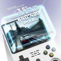 جهاز ألعاب محمول RG36 بسعة 64 جيجابايت - أبيض