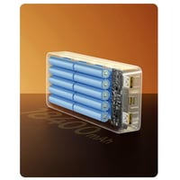 باور بانك (شاحن سفري) 18400 أمبير (LifePO4) 20 واط...