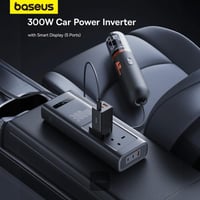 محول كهرباء للسيارة 300 واط من (بيسوس) | متجر الهد...