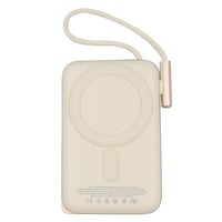 شاحن سفري (باور بانك) 10 آلاف لا سلكي ذهبي (جيبل)...