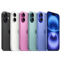 جوال أيفون 16 (أبيض) 256 جيجا 5G (نسخة عالمية)